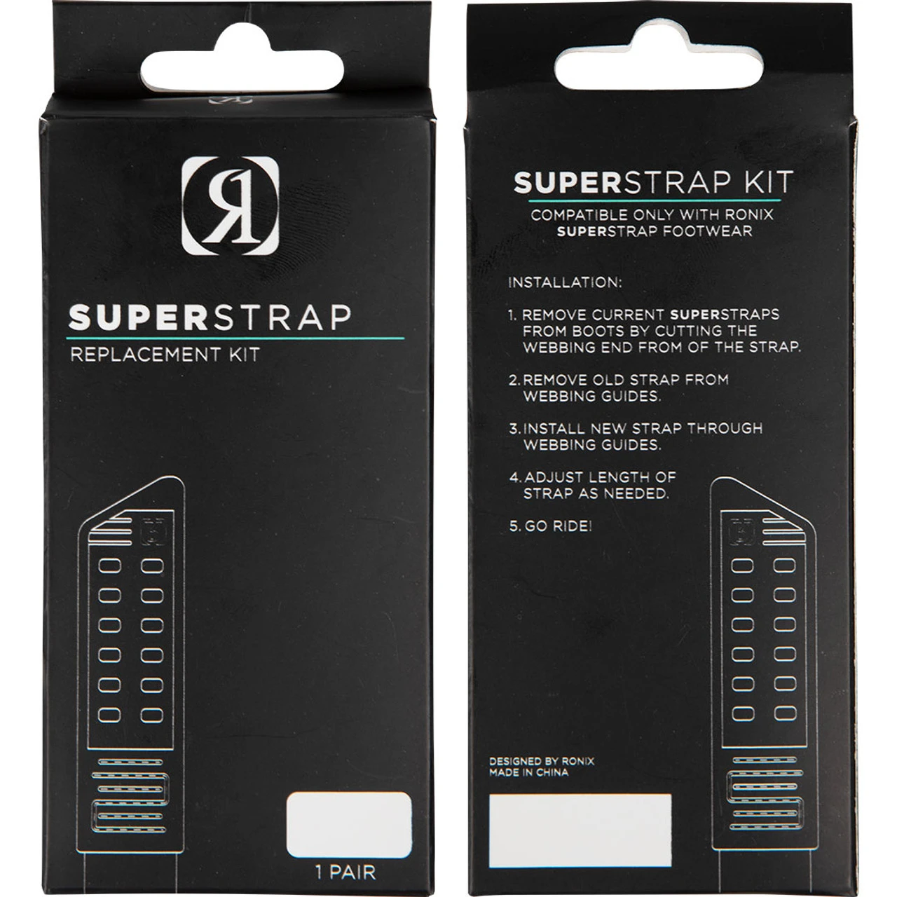 Ronix Wakeboard Binding SuperStrap - Pair 5 Ronix Wakeboard Binding SuperStrap - Pair - Image 5