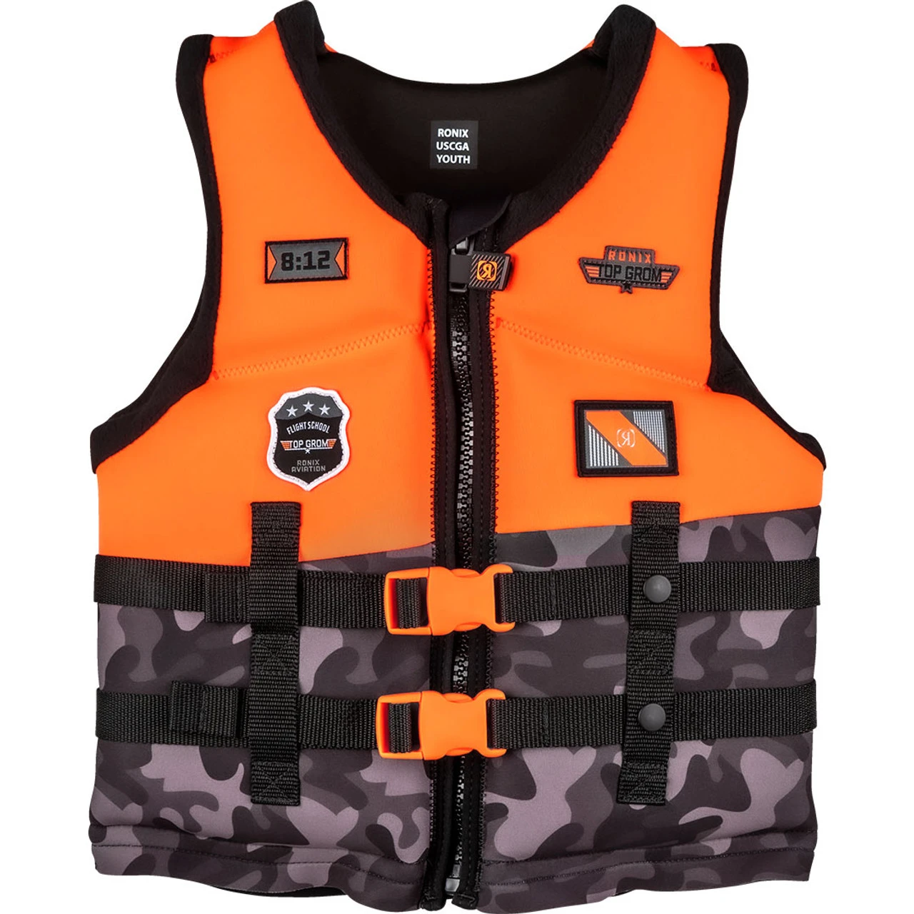 Ronix Top Grom Youth Life Jacket - Orange 1 Ronix Top Grom Youth Life Jacket - Orange