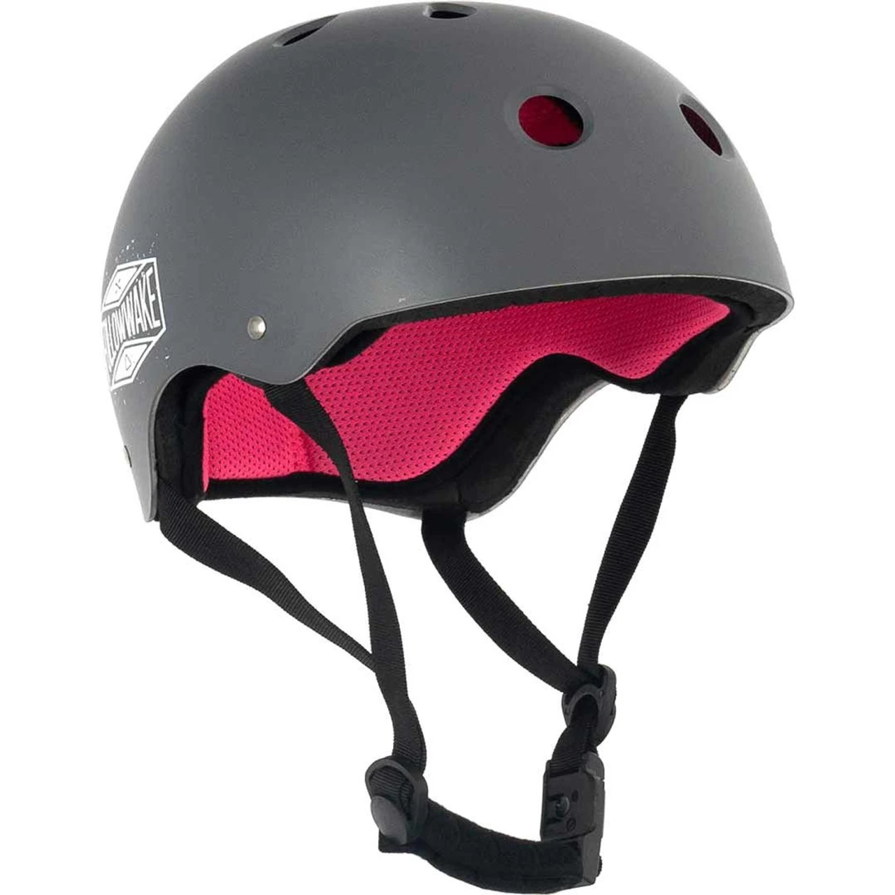 Follow Pro Wakeboard Helmet - Charcoal/Pink 2 Follow Pro Wakeboard Helmet - Charcoal/Pink - Image 2