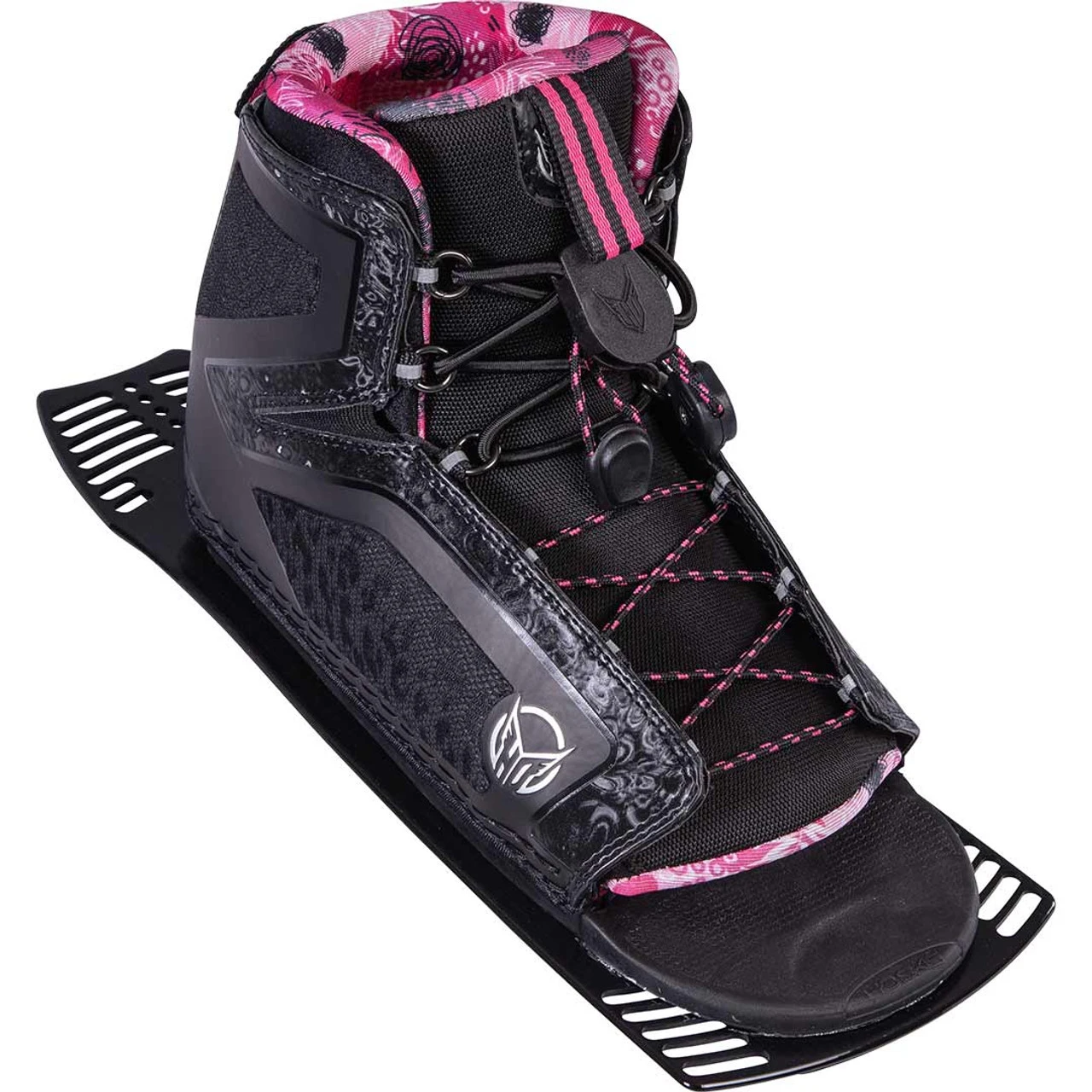 HO Hovercraft Water Ski W/ Double Women's Stance 110 Bindings - 2023 - Pink 4 HO Hovercraft Water Ski W/ Double Women's Stance 110 Bindings - 2023 - Pink - Image 4