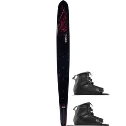 HO Omni Wide Water Ski W/ Double Stance 110 Bindings - 2023
