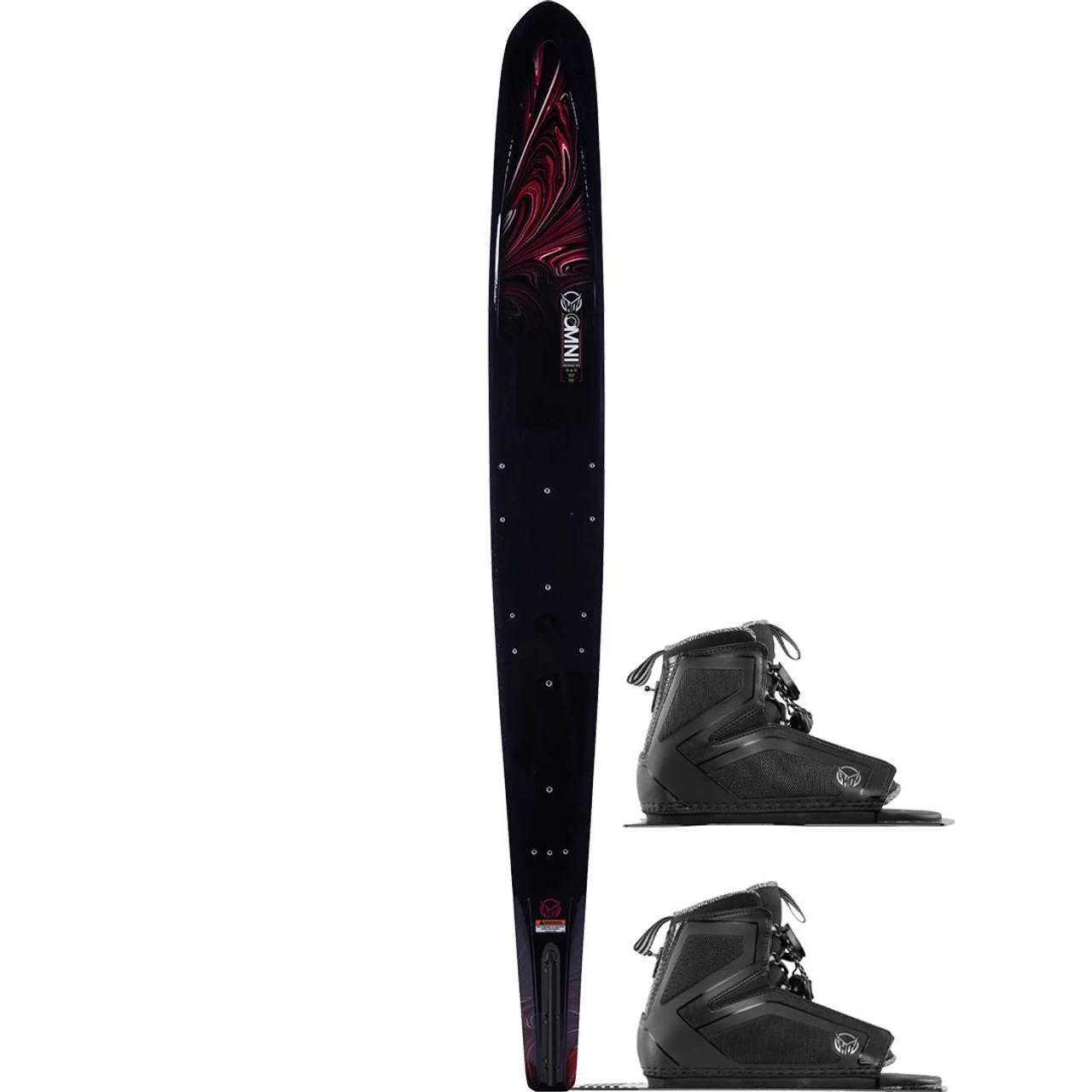 HO Omni Wide Water Ski W/ Double Stance 110 Bindings - 2023 1 HO Omni Wide Water Ski W/ Double Stance 110 Bindings - 2023