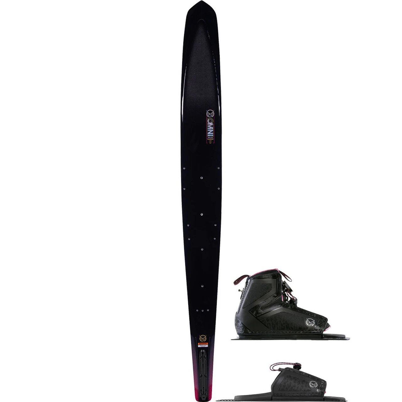 HO Women's Carbon Omni Water Ski W/ Women's Stance 110 And ARTP - 2023 1 HO Women's Carbon Omni Water Ski W/ Women's Stance 110 And ARTP - 2023