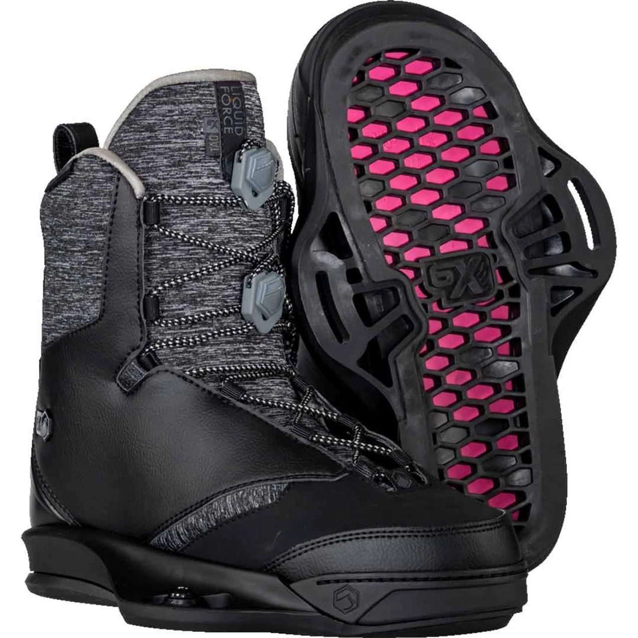 Liquid Force Tao 6X Wakeboard Bindings - 2023 1 Liquid Force Tao 6X Wakeboard Bindings - 2023