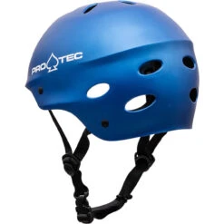 Pro-Tec Ace Water - Matte Metallic Blue Helmet -Hot Sale Surf Shop Pro Tec Ace Water Wakeboard Helmet Matte Blue Metallic Back 51133.1648825174