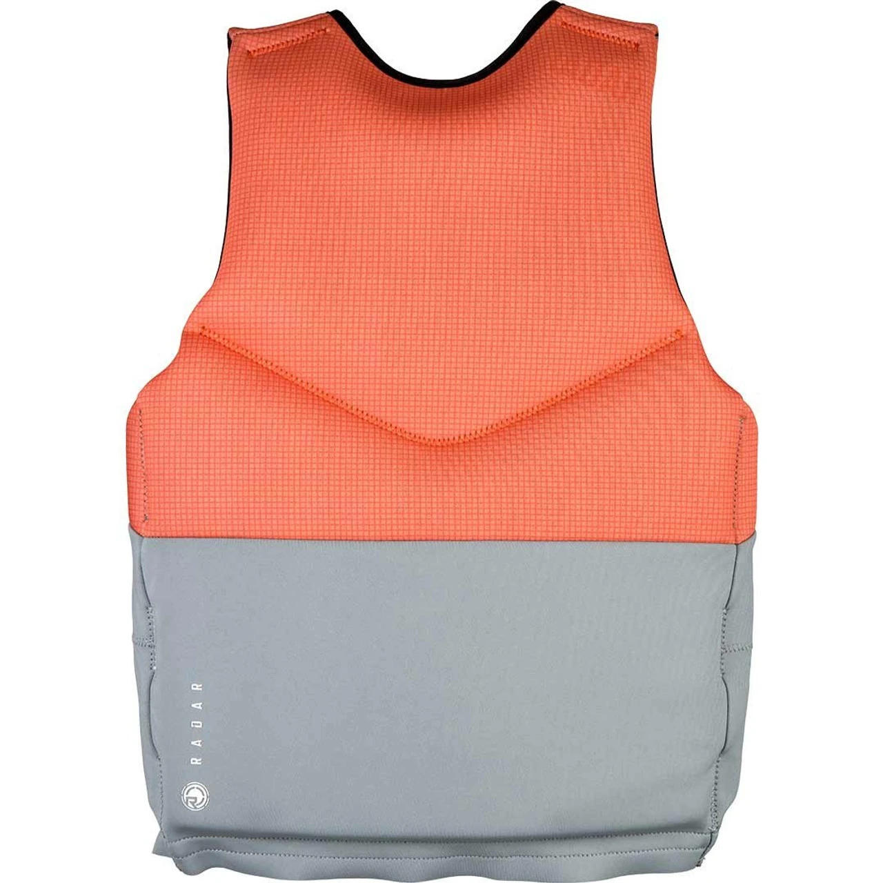 Radar T.R.A. Teen Girl's Life Jacket - Salmon / Grey 2 Radar T.R.A. Teen Girl's Life Jacket - Salmon / Grey - Image 2