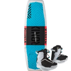 Ronix District 129 Wakeboard Package W/ Vision Pro Boots - 2023