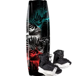 Ronix Krush Wakeboard Package W/ Halo Boots - 2023