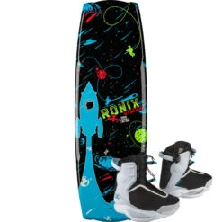 Ronix Vision Kid's Wakeboard Package W/ Vision Pro Boots - 2023