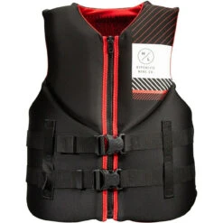 Hyperlite Men's Indy Life Jacket - Black/Red