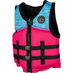 Radar T.R.A. Youth Girl's Life Jacket - Pink/Blue