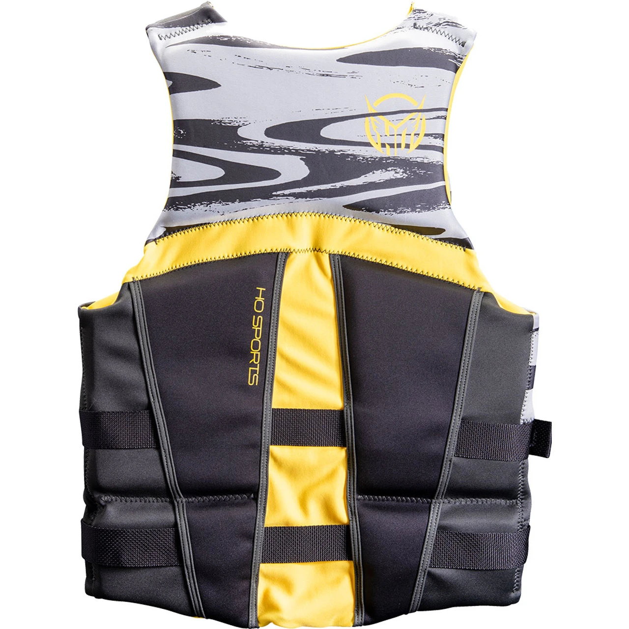 HO Mission Life Jacket - Black/Yellow 2 HO Mission Life Jacket - Black/Yellow - Image 2